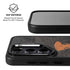 Radioactivity Black Galaxy S24 FE Kickstand Case