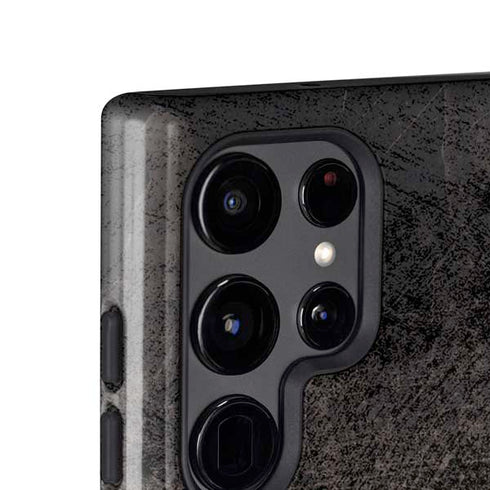 Radioactivity Black Galaxy S25 Ultra Impact Case