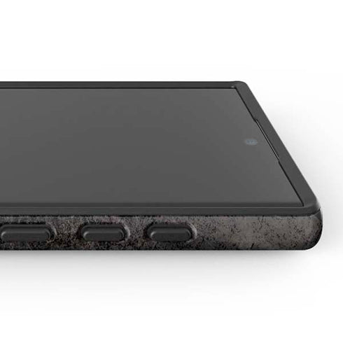 Radioactivity Black Galaxy S25 Ultra Impact Case
