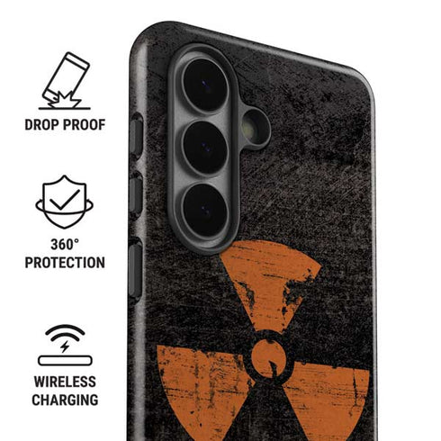 Radioactivity Black Galaxy S26 Impact Case