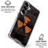 Radioactivity Black Galaxy S26 Plus Clear Case