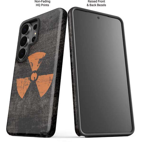 Radioactivity Black Galaxy S26 Ultra Impact Case
