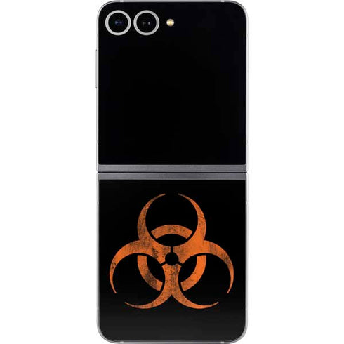 Radioactivity Black Galaxy Z Flip6 Skin