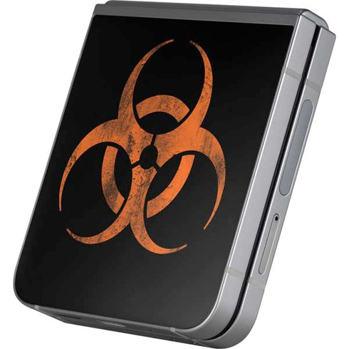 Radioactivity Black Galaxy Z Flip6 Skin