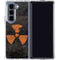 Radioactivity Black Galaxy Z Fold5 5G Clear Case