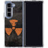 Radioactivity Black Galaxy Z Fold5 5G Clear Case