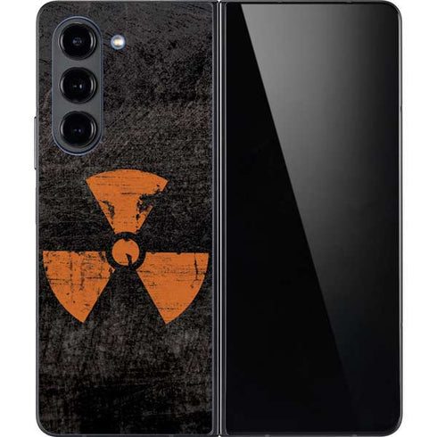Radioactivity Black Galaxy Z Fold5 5G Skin