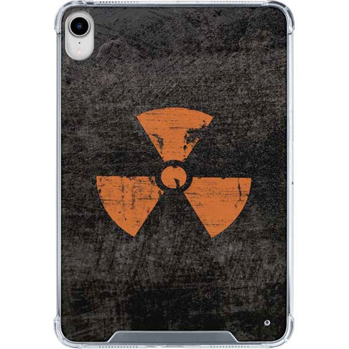 Radioactivity Black iPad 11th Gen (2025) Clear Case
