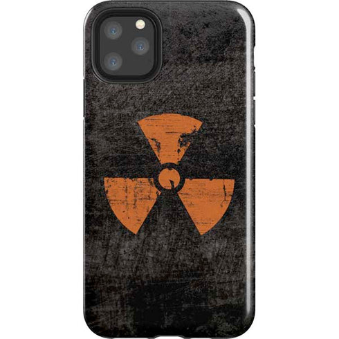 Radioactivity Black iPhone Cases