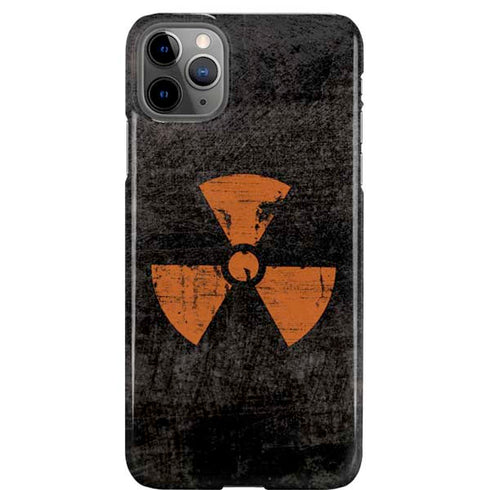Radioactivity Black iPhone Cases