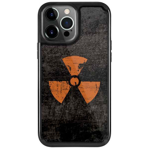 Radioactivity Black iPhone Cases