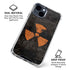 Radioactivity Black iPhone 15 Clear Case