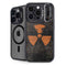 Radioactivity Black iPhone 15 Pro Kickstand Case