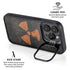 Radioactivity Black iPhone 15 Pro Max Kickstand Case