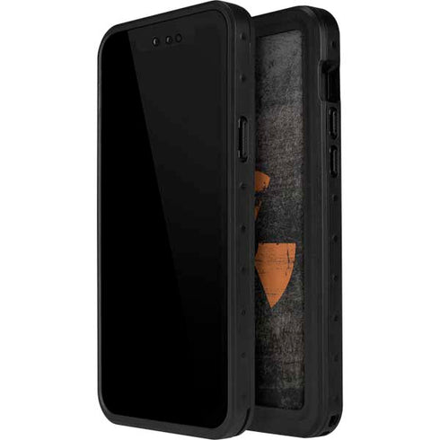 Radioactivity Black iPhone 15 Pro Waterproof Case