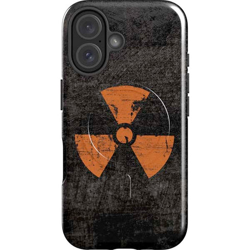Radioactivity Black iPhone 16 Magsafe Impact Case
