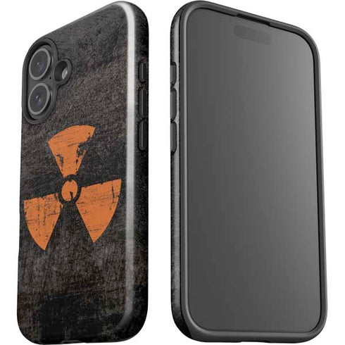 Radioactivity Black iPhone 16 Plus Impact Case