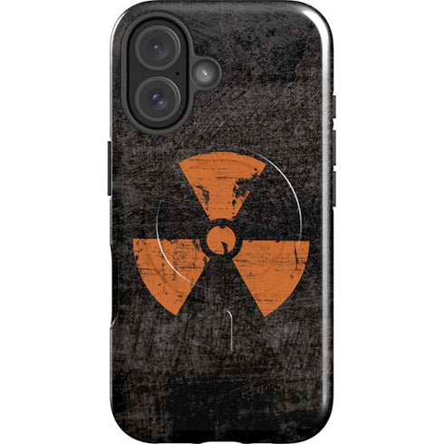 Radioactivity Black iPhone 16 Plus Magsafe Impact Case