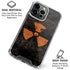 Radioactivity Black iPhone 16 Pro Clear Case