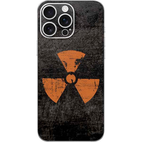 Radioactivity Black iPhone 16 Pro Max Skin