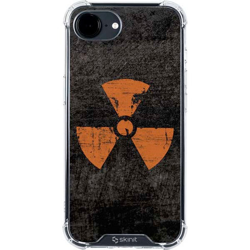 Radioactivity Black iPhone 16e Clear Case