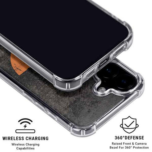 Radioactivity Black iPhone 17 Clear Case