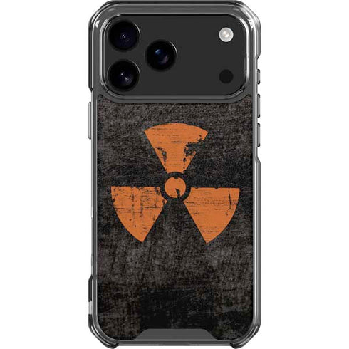 Radioactivity Black iPhone 18 Pro Max Clear Case