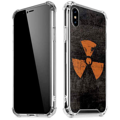Radioactivity Black iPhone X/XS Clear Case