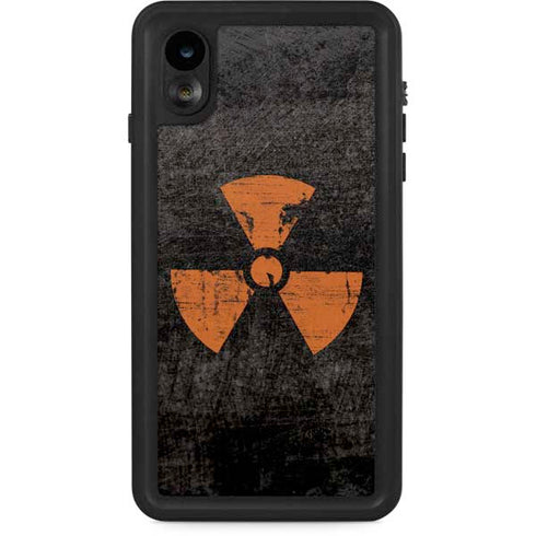 Radioactivity Black iPhone Cases