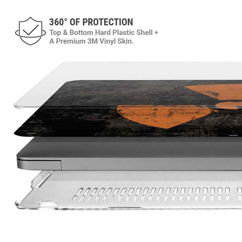 Radioactivity Black MacBook Pro 14in (2021-24) Case plus Skin