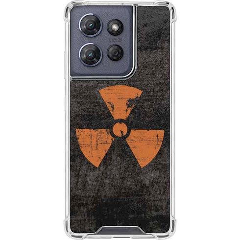 Radioactivity Black Moto G Power 5G (2025) Clear Case