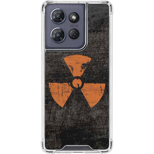 Radioactivity Black Moto G Stylus 5G (2025) Clear Case
