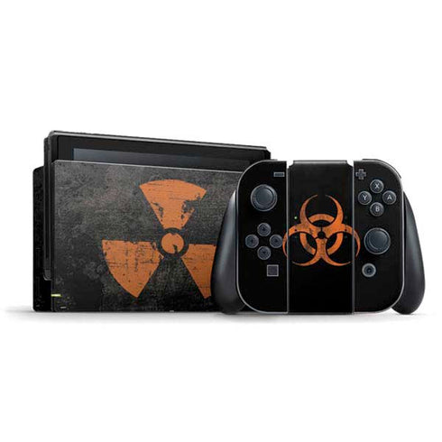 Radioactivity Black Nintendo Skins