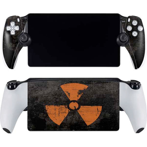 Radioactivity Black PlayStation Portal Remote Player Skin