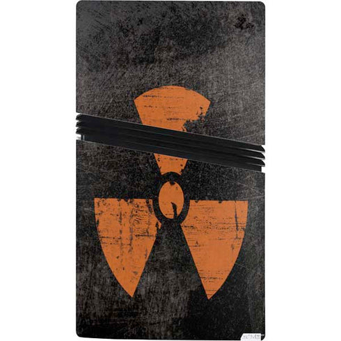 Radioactivity Black PS5 Pro Console Skin
