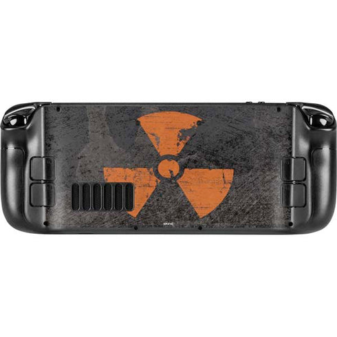 Radioactivity Black Steam Deck Handheld Gaming Computer Skin