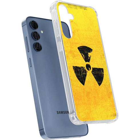 Radioactivity Large Galaxy A35 5G Clear Case