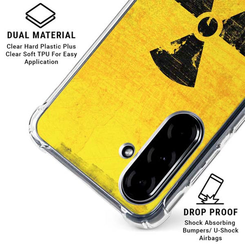 Radioactivity Large Galaxy A36 5G Clear Case