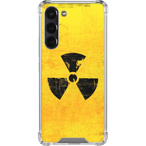 Radioactivity Large Galaxy S24 FE Clear Case