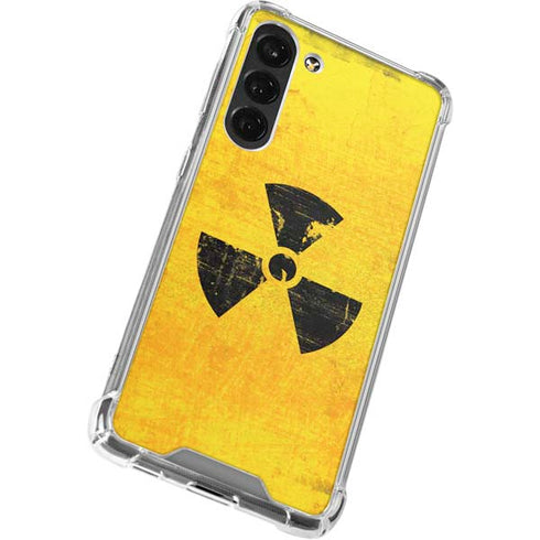 Radioactivity Large Galaxy S24 FE Clear Case
