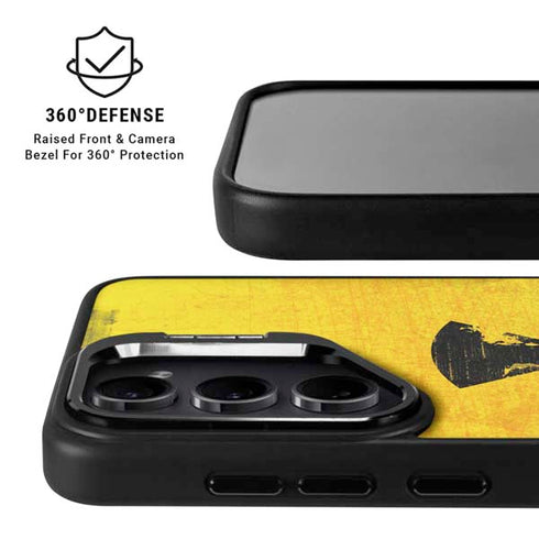 Radioactivity Large Galaxy S25 Kickstand Case
