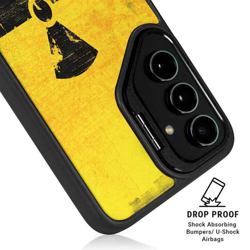Radioactivity Large Galaxy S25 Plus Kickstand Case