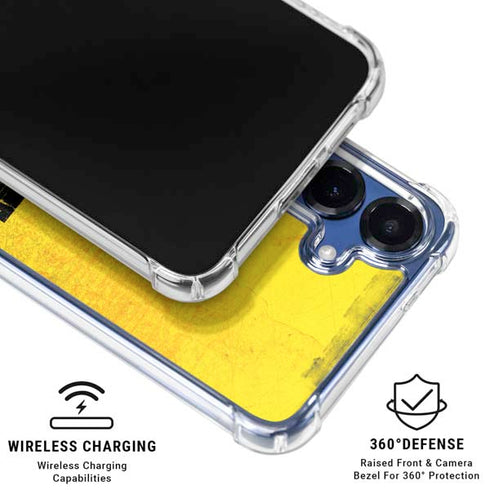 Radioactivity Large Galaxy S25 Clear Case