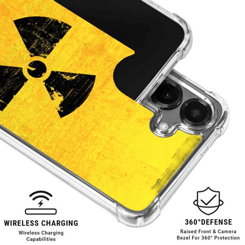Radioactivity Large Galaxy S26 Clear Case