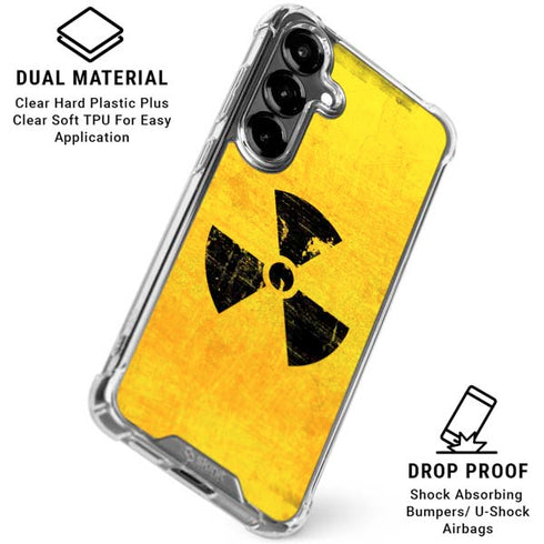 Radioactivity Large Galaxy S26 Clear Case