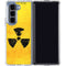 Radioactivity Large Galaxy Z Fold5 5G Clear Case