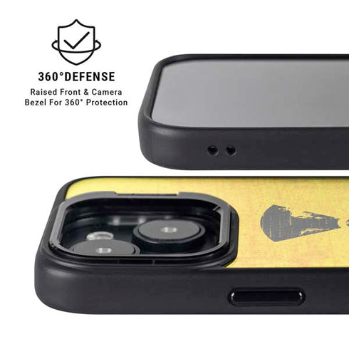 Radioactivity Large iPhone 14 Kickstand Case