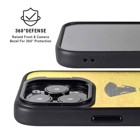 Radioactivity Large iPhone 15 Pro Max Kickstand Case