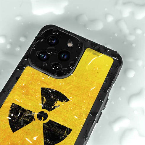 Radioactivity Large iPhone 15 Pro Waterproof Case