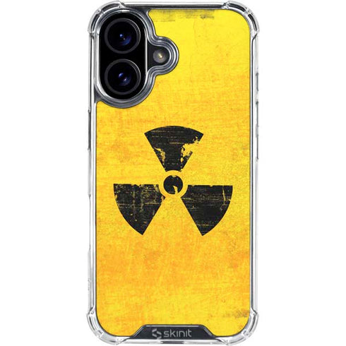 Radioactivity Large iPhone 16 Clear Case